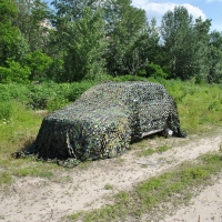 Siatka maskująca do polowań